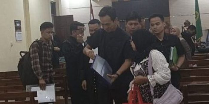 Sidang Kasus Hutan Kota Lamteng